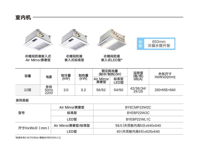 DAIKIN/大金衣帽間專用空調(diào)嵌入式空調(diào)室內(nèi)機(jī) 家用中央空調(diào)內(nèi)機(jī)(圖6)