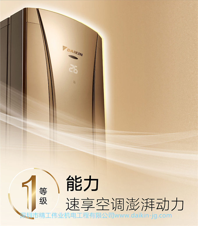 Daikin/大金FVXG150WC-N變頻1級(jí)冷暖靜音2匹空調(diào)家用立式柜機(jī)客廳(圖3)