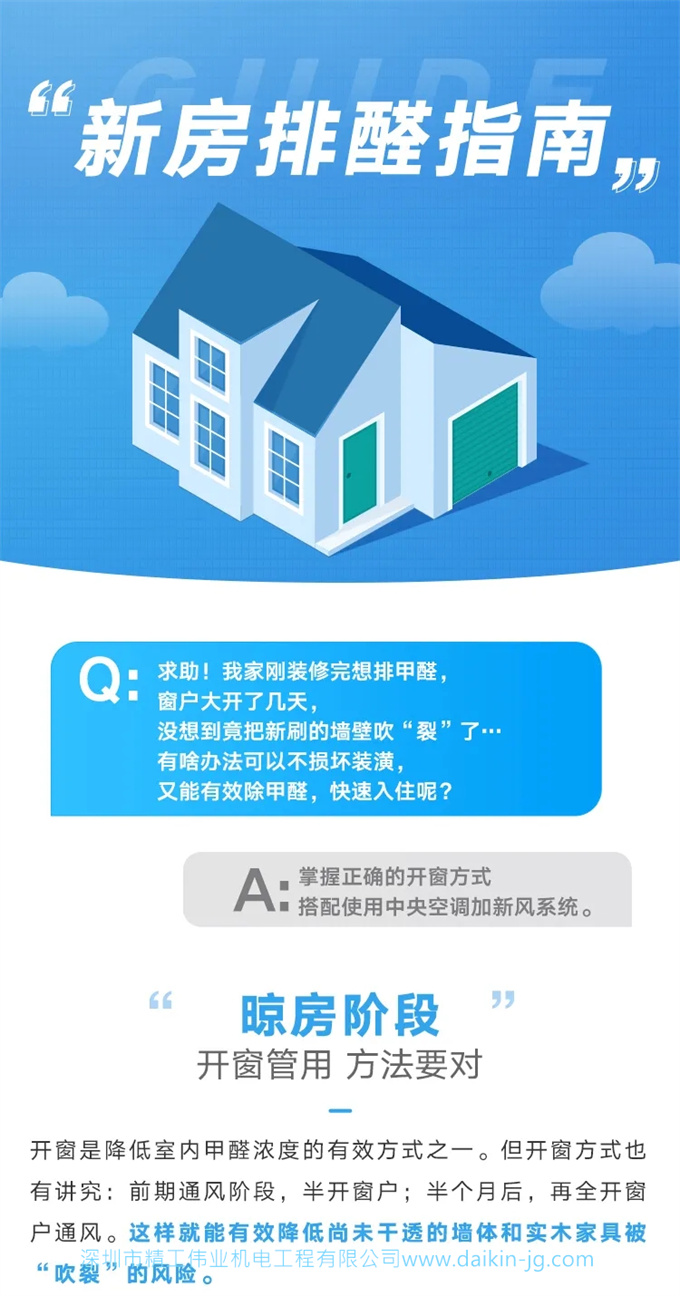 新房著急入住怎么辦？新房如何除甲醛？大金新風(fēng)系統(tǒng)來幫忙